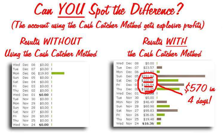 Without and With Cash Catchers